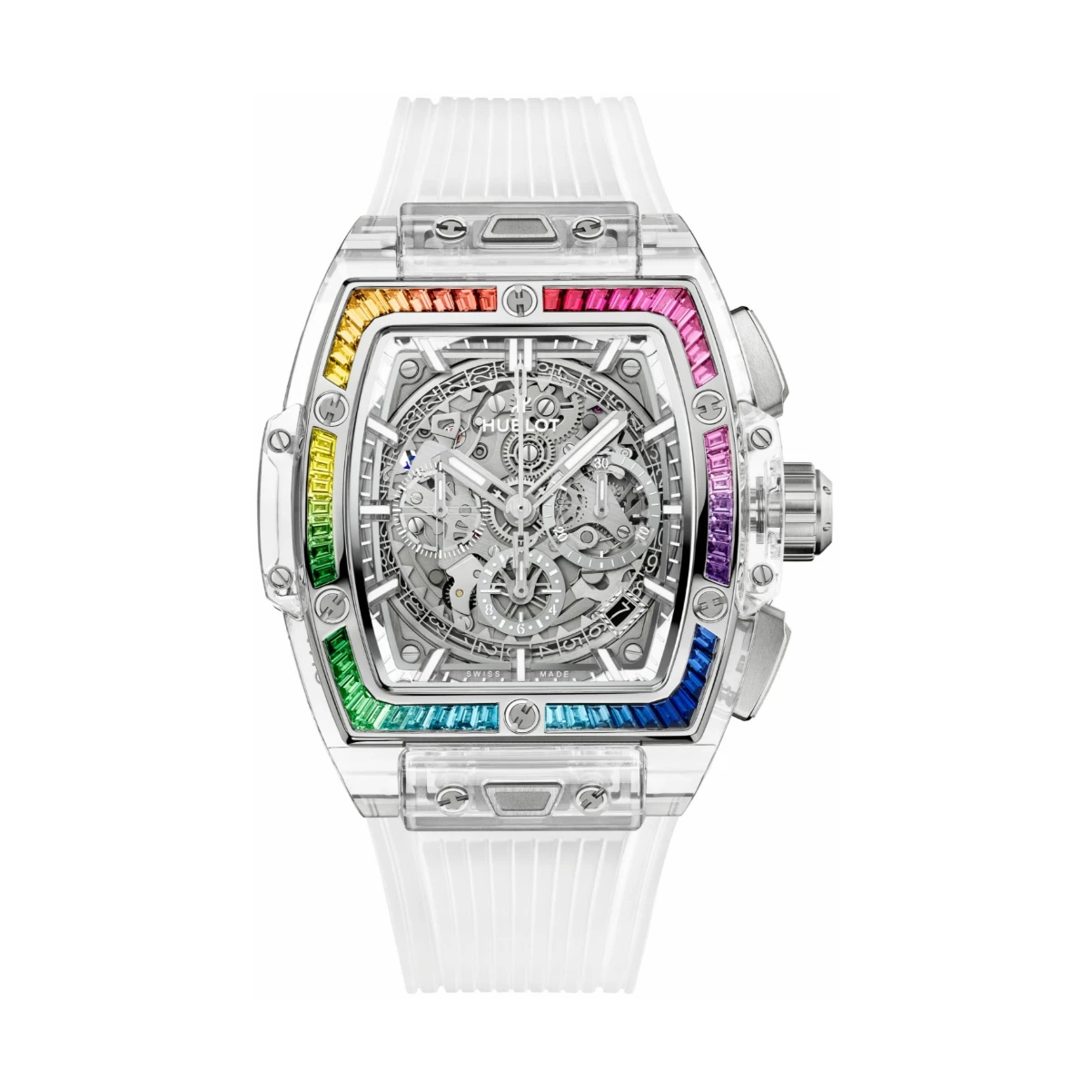 Spirit Of Big Bang Sapphire Rainbow 42mm Limited 50pcs 642.JX.0120.RT.4099