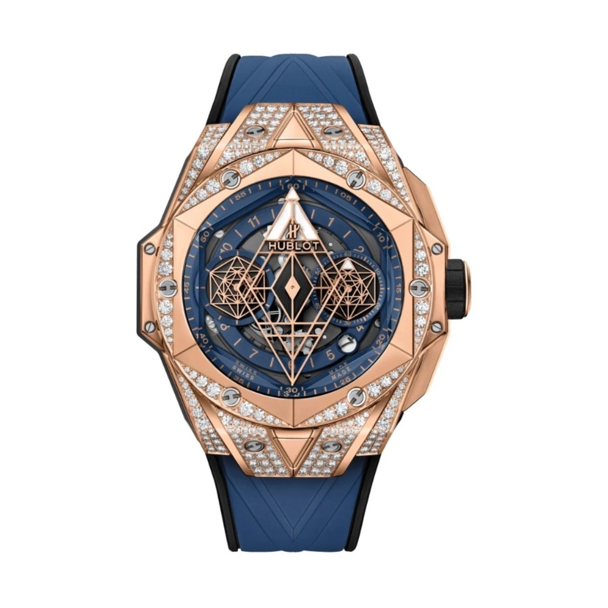 Sang Bleu 2 Gold Diamond 45mm 418.OX.5108.RX.1604.MXM20