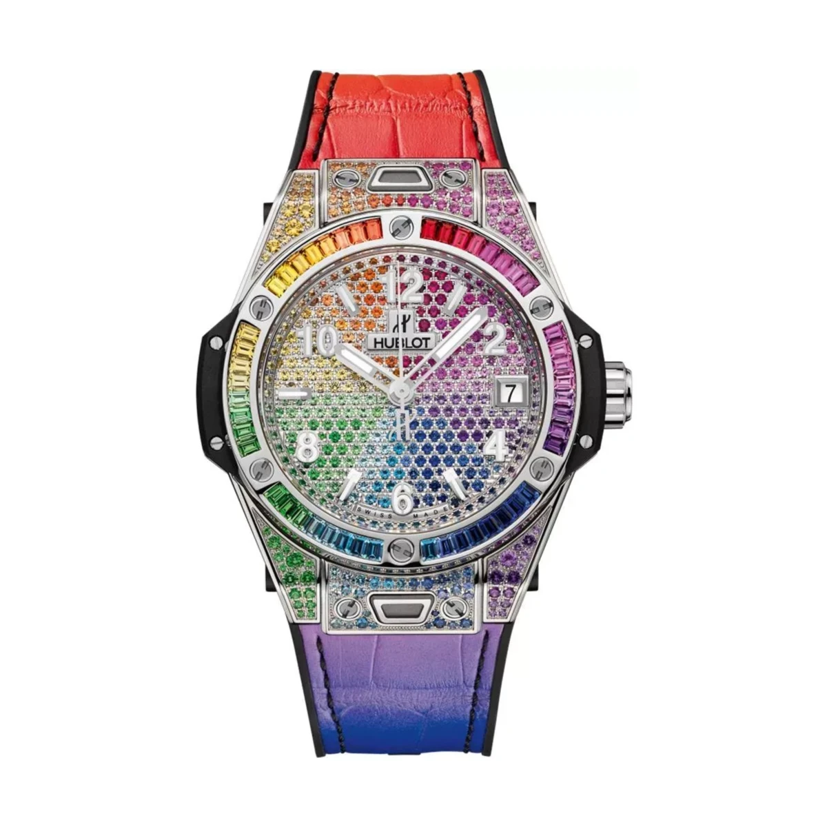 Big Bang One Click Rainbow 39mm 465.SX.9900.LR.0999
