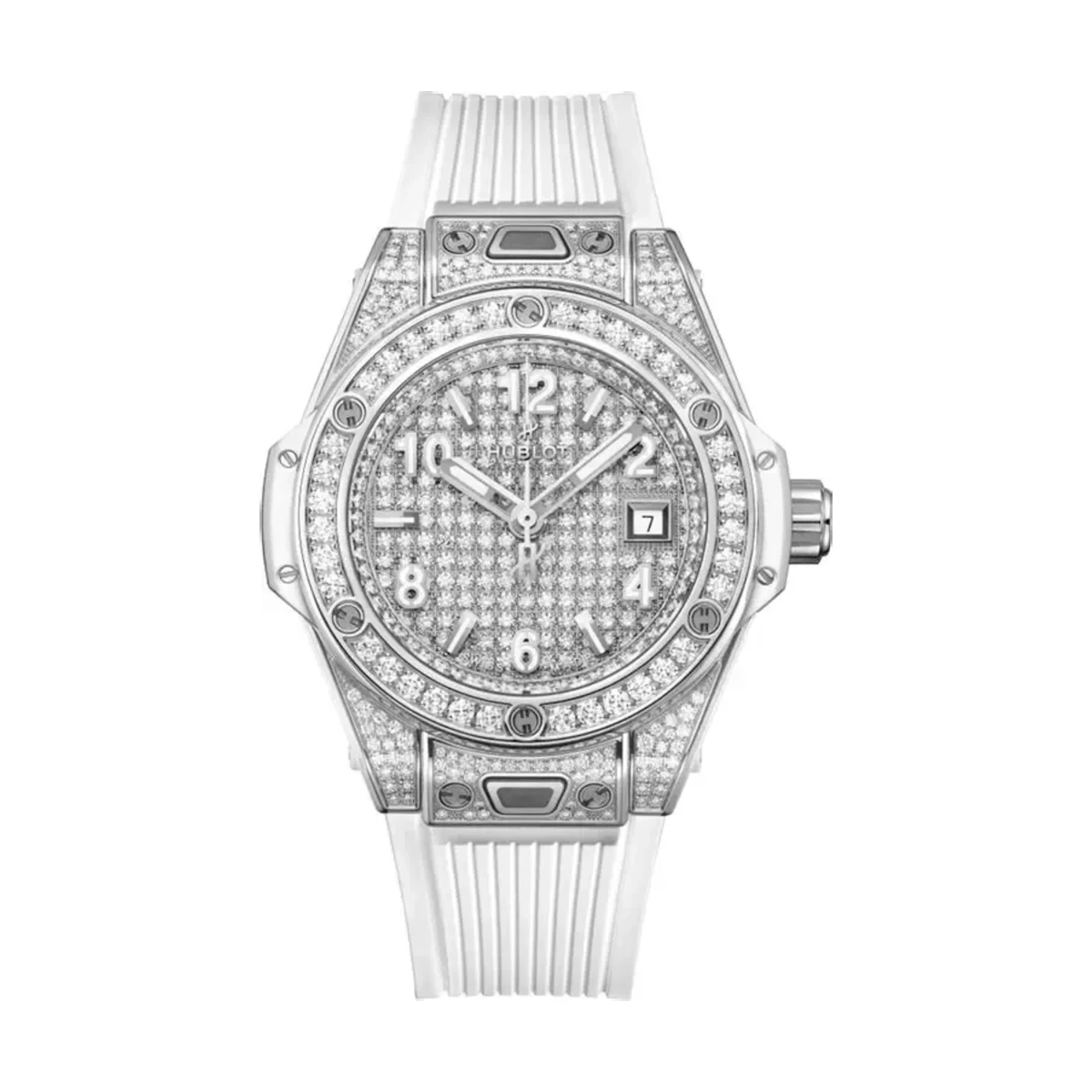 Big Bang One Click Full diamond 33mm 485.SE.9000.RW.1604