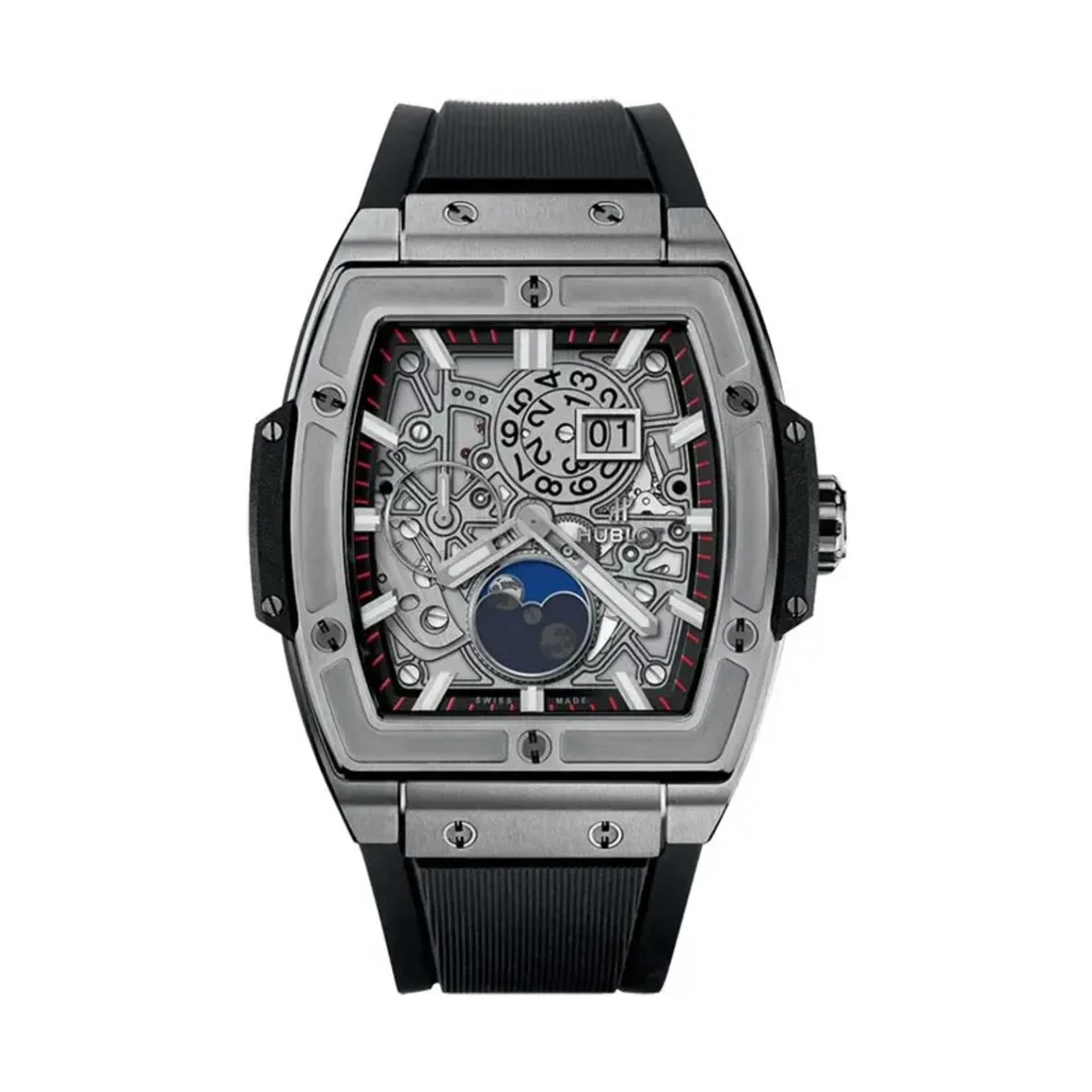 Spirit of Big Bang Moonphase Titanium 42mm 647.NX.1137.RX