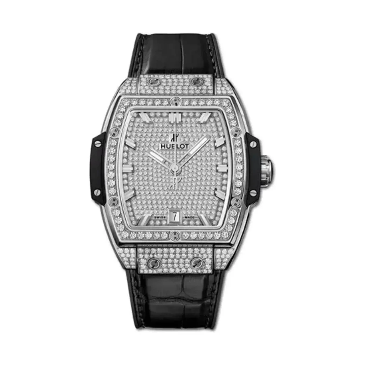 Spirit of Big Bang Titanium Full Pavé 39mm 665.NX.9010.LR.1604