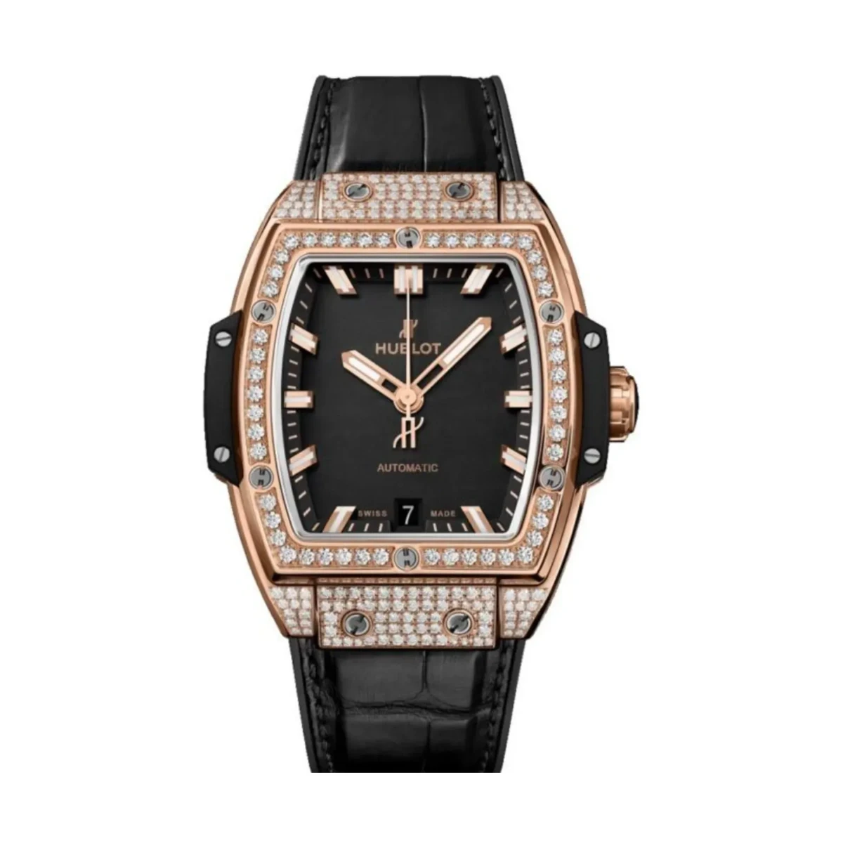 Spirit Of Big Bang King Gold Pave Diamonds 39mm 665.OX.1180.LR.1604